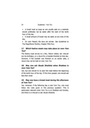 Guidelines - Yom Tov and Chol Hamoed