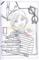 Adina - My Coloring And Quote Sketchbook