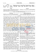 Artscroll Czuker Edition Hebrew Chumash Mikraos Gedolos Sefer Bamidbar -