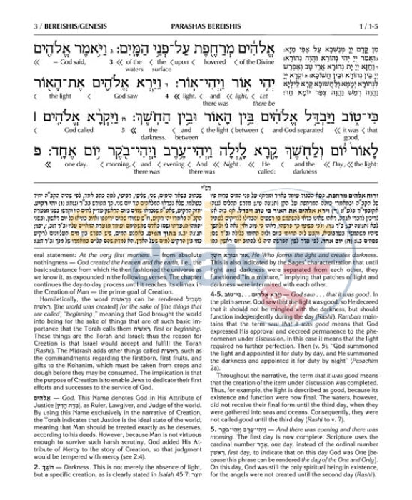 Artscroll Schottenstein Editon Interlinear Chumash - 1 Vol.