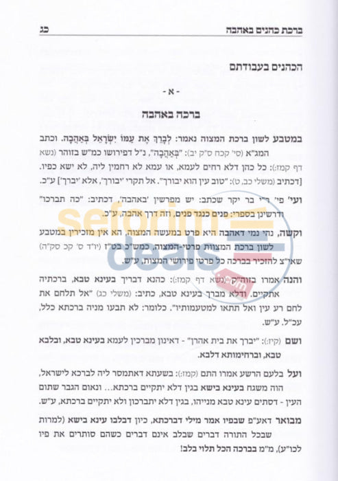 Birchas Kohanim Bahavah -