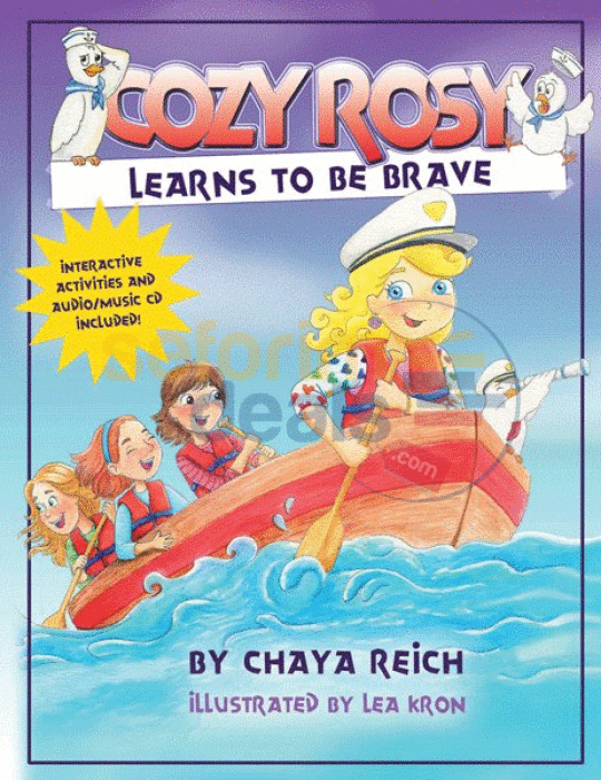 Cozy Rosy Learns To Be Brave - Book And Cd