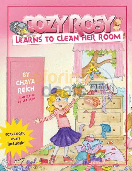 Cozy Rosy Learns To Clean Her Room - Book And Cd