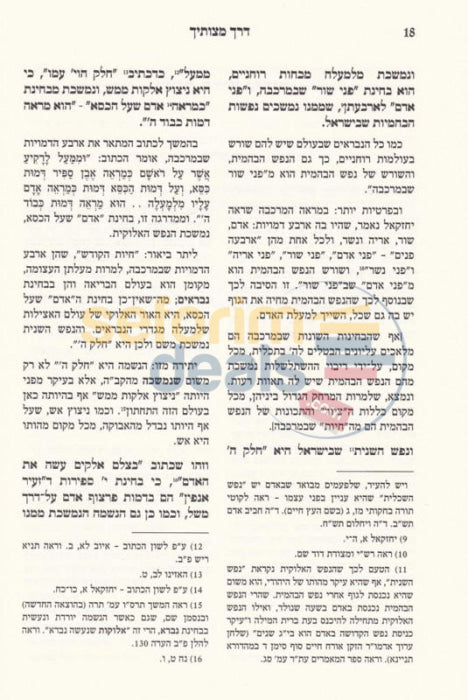 Derech Hamitzvosecha Hamevoar -
