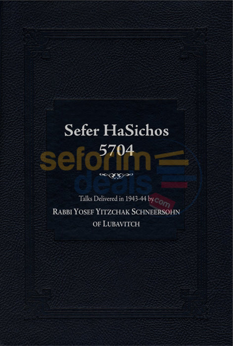 English Sefer Hasichos 5704