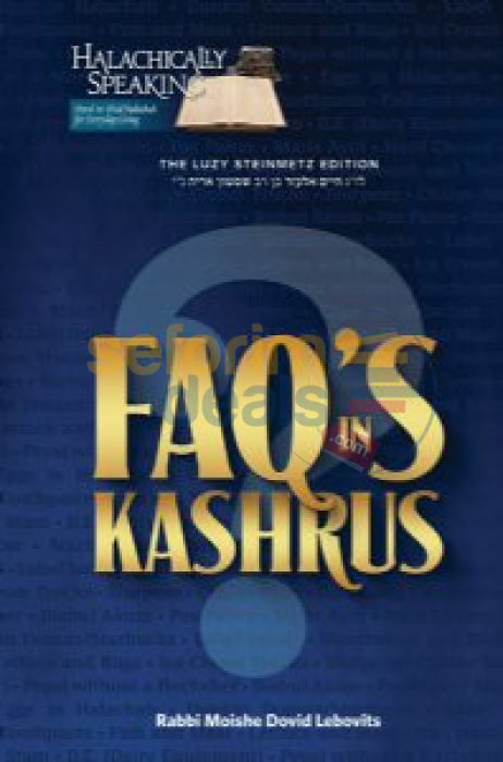 Faq’s In Kashrus