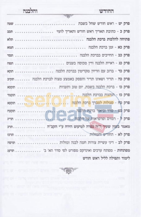 Hachodesh Vhalevano -