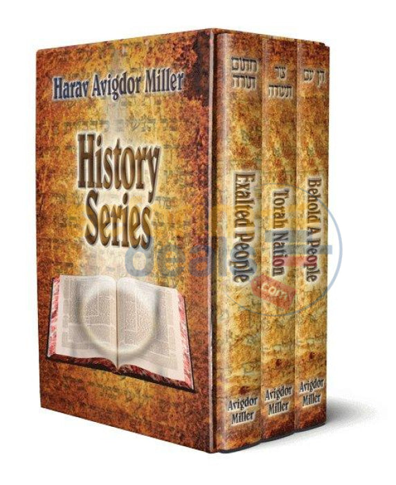 Harav Avigdor Miller History Series - 3 Vol. Set