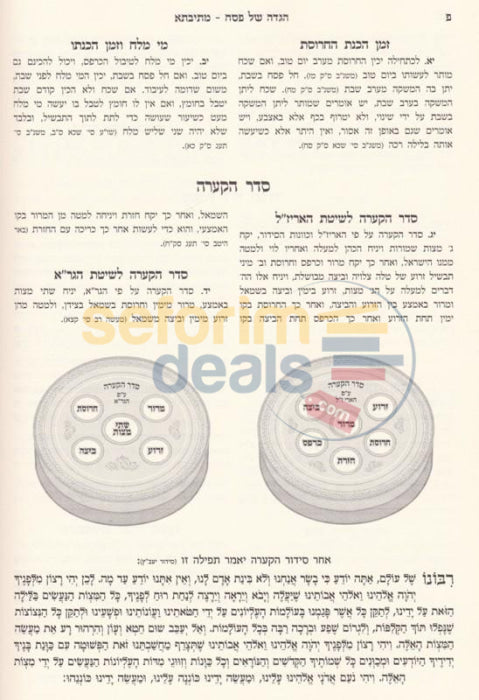 Leather Haggadah Mesivta - Murcheves