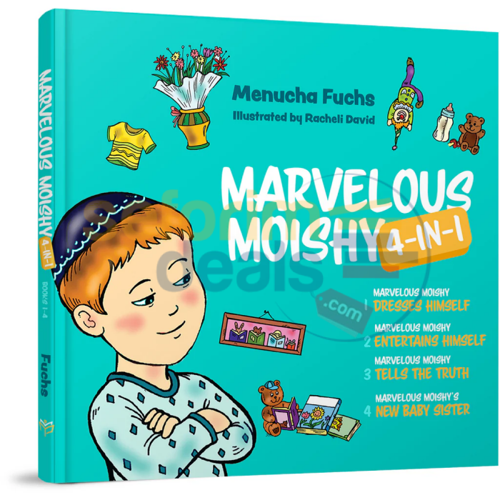 Marvelous Moishy 4 in 1 - Vol. 1