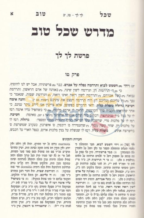 Midrash Shechel Tov - 2 Vol. Set