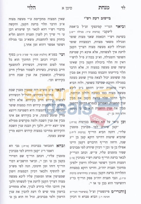 Minchas Halevi -