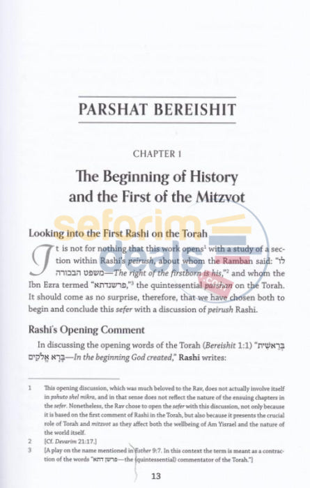 Pshuto Shel Mikra (English) - 2 Vol. Set