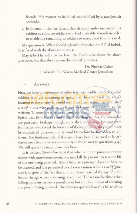 Rav Yitzchak Zilberstein - Medical Halachic Respona Volume 4