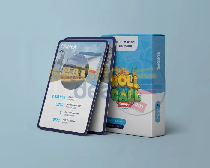 Roll Call Card Game - Europe