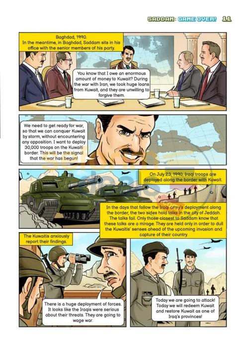 Saddam Game Over Vol. 3 - Comics