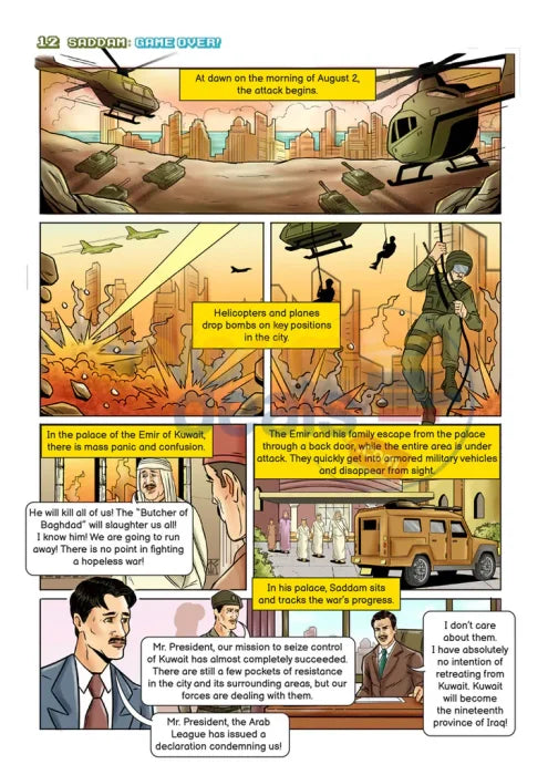 Saddam Game Over Vol. 3 - Comics