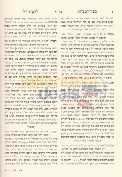 Sefer Hamitzvos Lrav Saadia Gaon - 7 Vol. Set