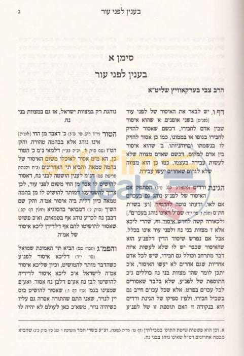 Sefer Kochvei Boker - Avodah Zara