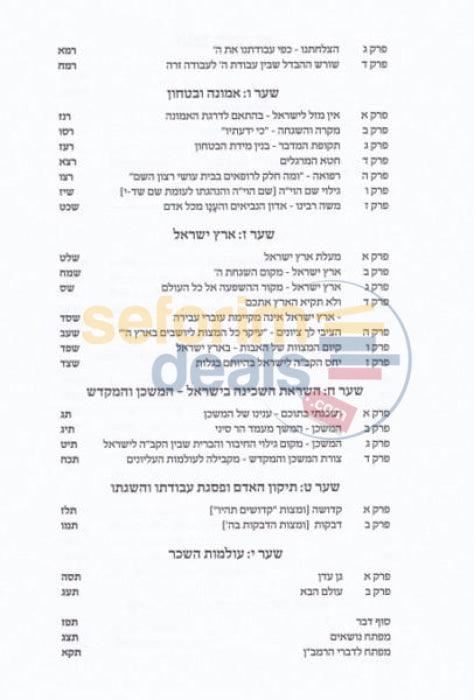 Sefer Yadav Emunah -