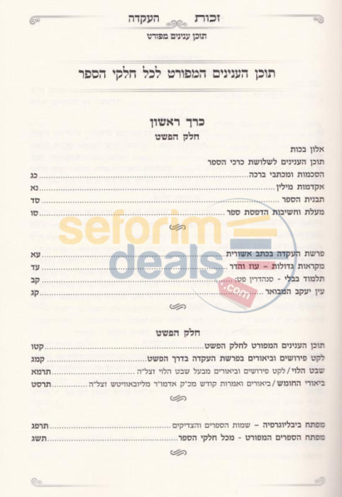 Sefer Zechus Haakeidah - 3 Vol. Set