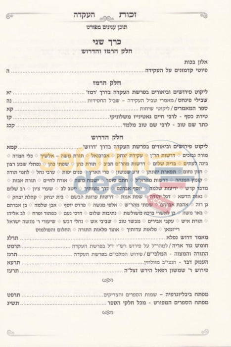 Sefer Zechus Haakeidah - 3 Vol. Set