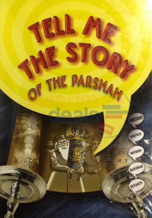 Tell Me The Story Of Parshah - 5 Vol. Slipcase Set New Edition Fully Plastic-Covered Pages