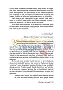 The Awesome Power Of Your Berachos