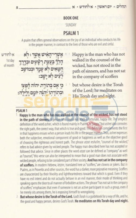 The Koren Steinsaltz Tehillim