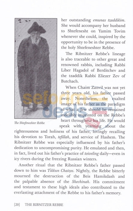 The Ribnitzer Rebbe