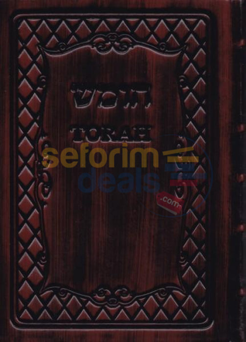 Torah Chumash (Kehos) 5 Vol. Leather Set With Slipcase (Free Shipping In The Us)