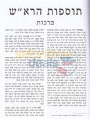 Tosfos Harosh - 4 Vol. Set