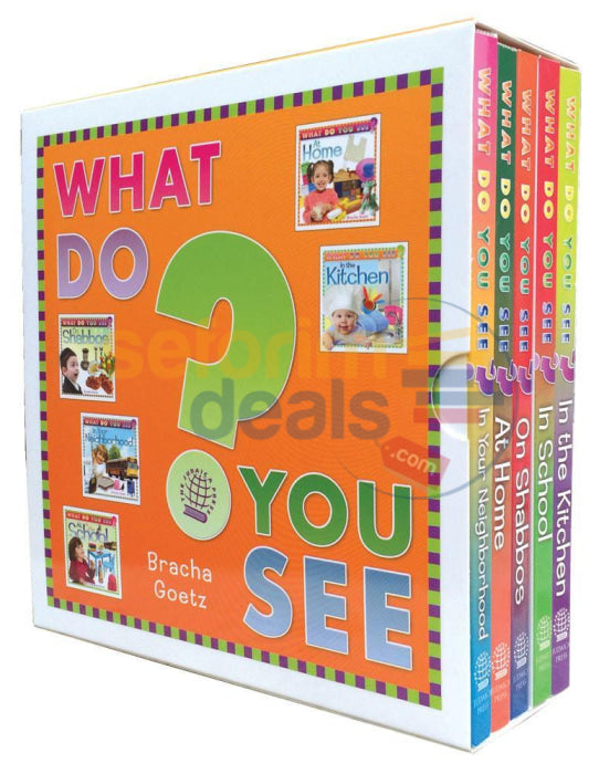 What Do You See - 5 Vol. Board Book Set