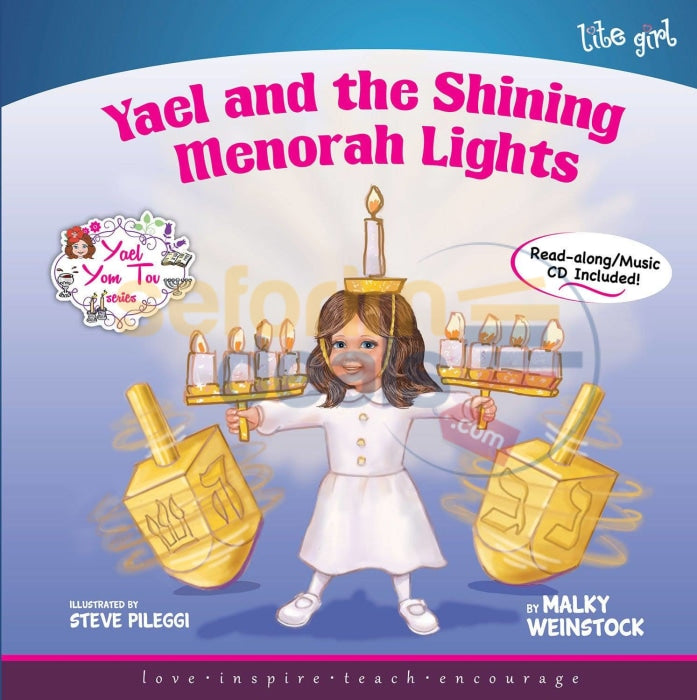 Yael And The Shining Menorah Lights