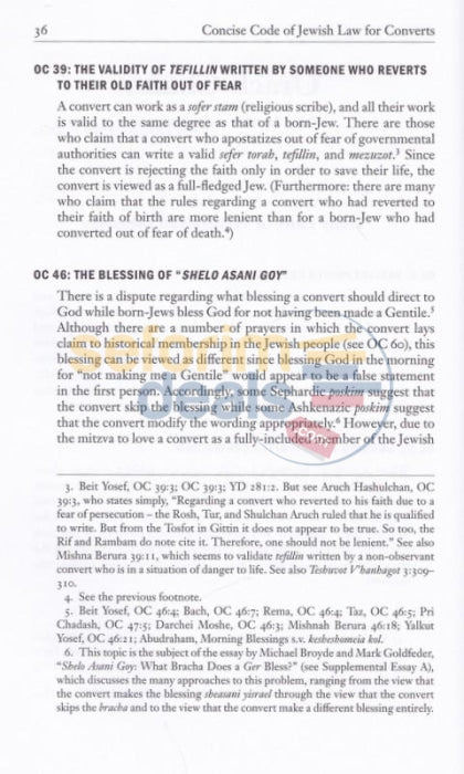 A Concise Code Of Jewish Law For Converts