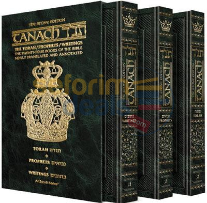 Artscroll Stone Edition Tanach - Pocket Size Three Volume Slipcased Set