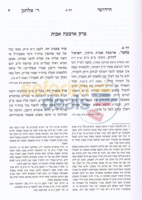 Chidushei Rabbi Elchonon - Bava Kama