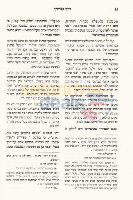 Derech Hamitzvosecha Hamevoar - Chelek Beis