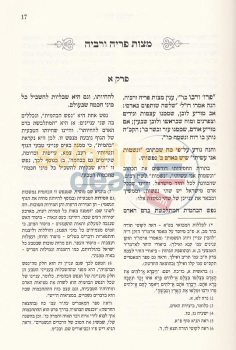 Derech Hamitzvosecha Hamevoar - Chelek Beis