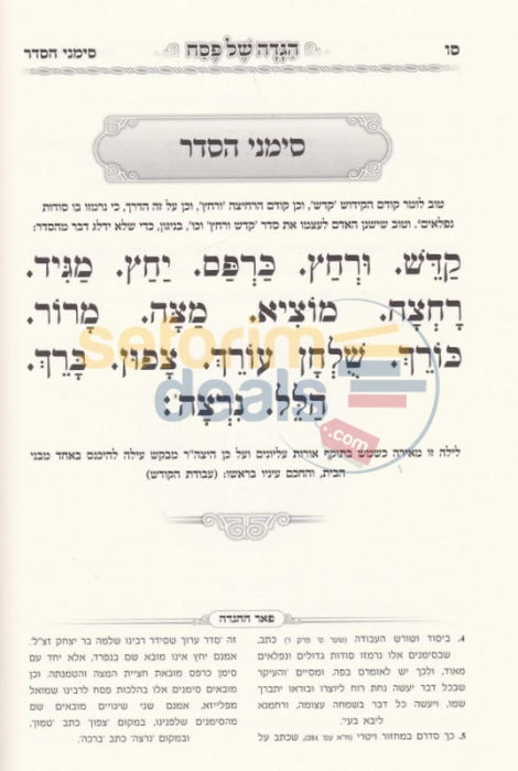 Haggadah Shel Pesach - Noam Elimelech