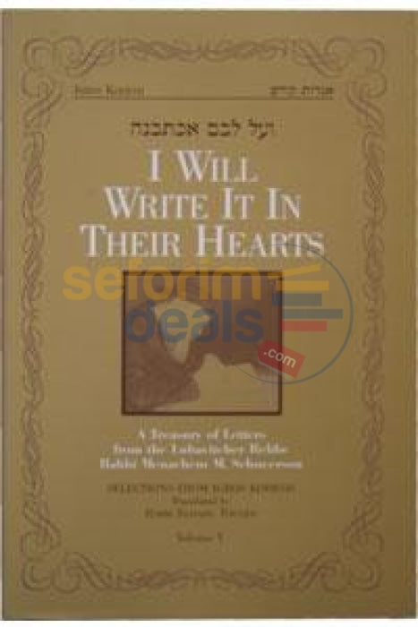 I Will Write It In Their Hearts - Vol. 5