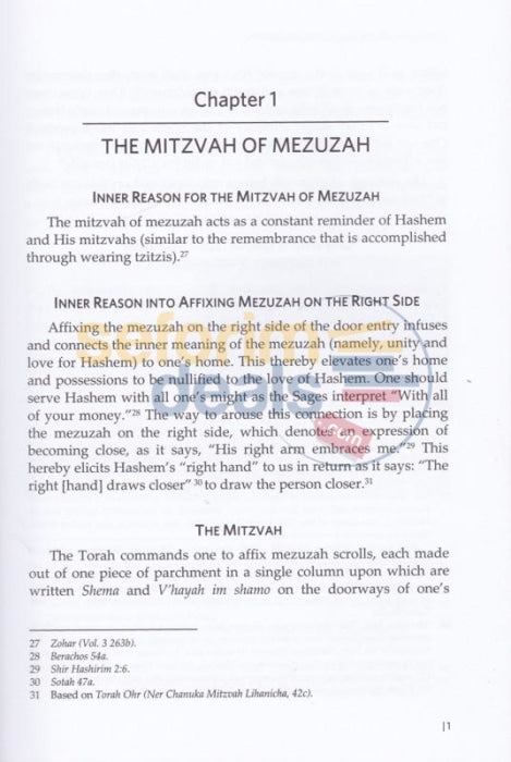 Mezuzah: Divine Protection And Blessing - Hardcover