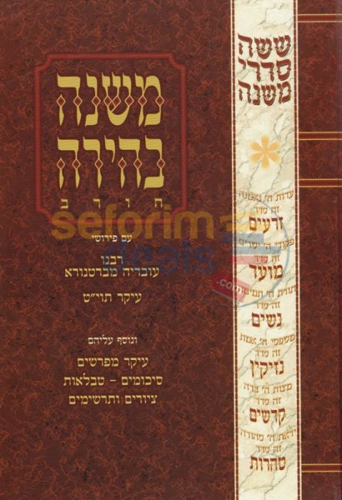 Mishnah Behirah - Machshirin