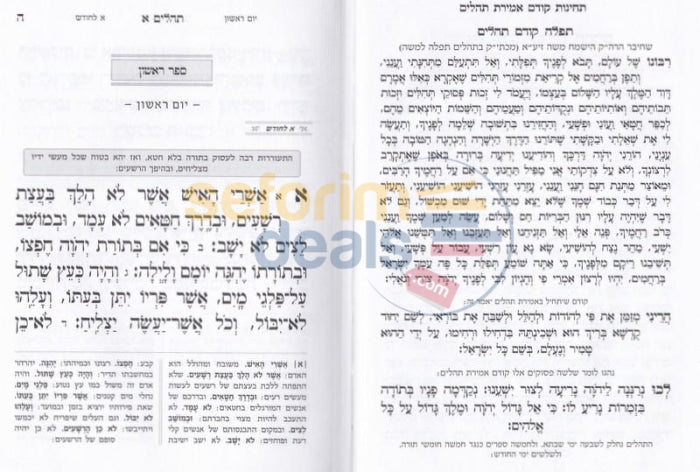 Tehillim - Oiz Vehadar Small