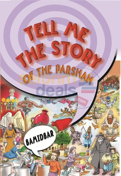 Tell Me The Story Of Parshah - Bamidbar New Edition Fully Plastic-Covered Pages