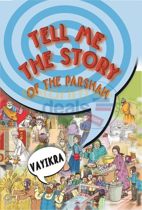 Tell Me The Story Of Parshah - Vayikra New Edition Fully Plastic-Covered Pages