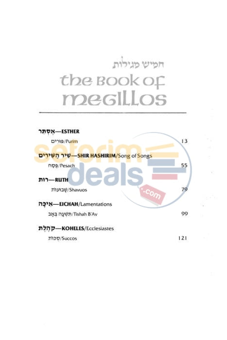 The Book Of Megillos - Hardcover
