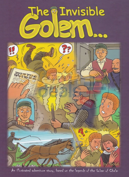 The Invisible Golem - Comics