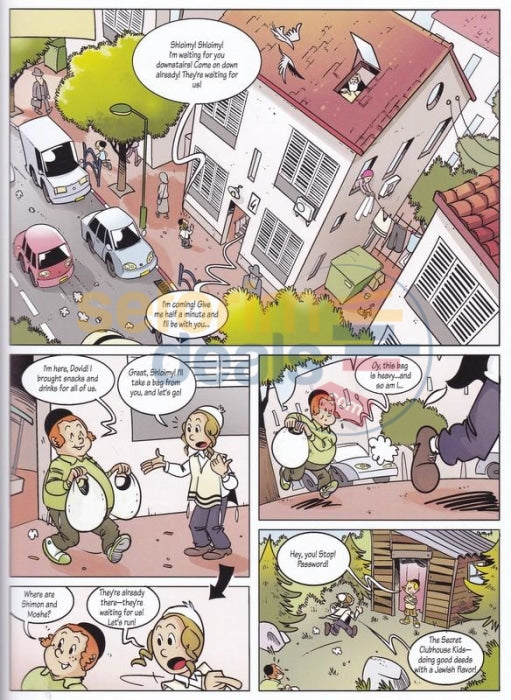 The Secret Clubhouse Kids - Comics