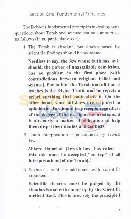 Truth - The Rebbe On Torah And Science